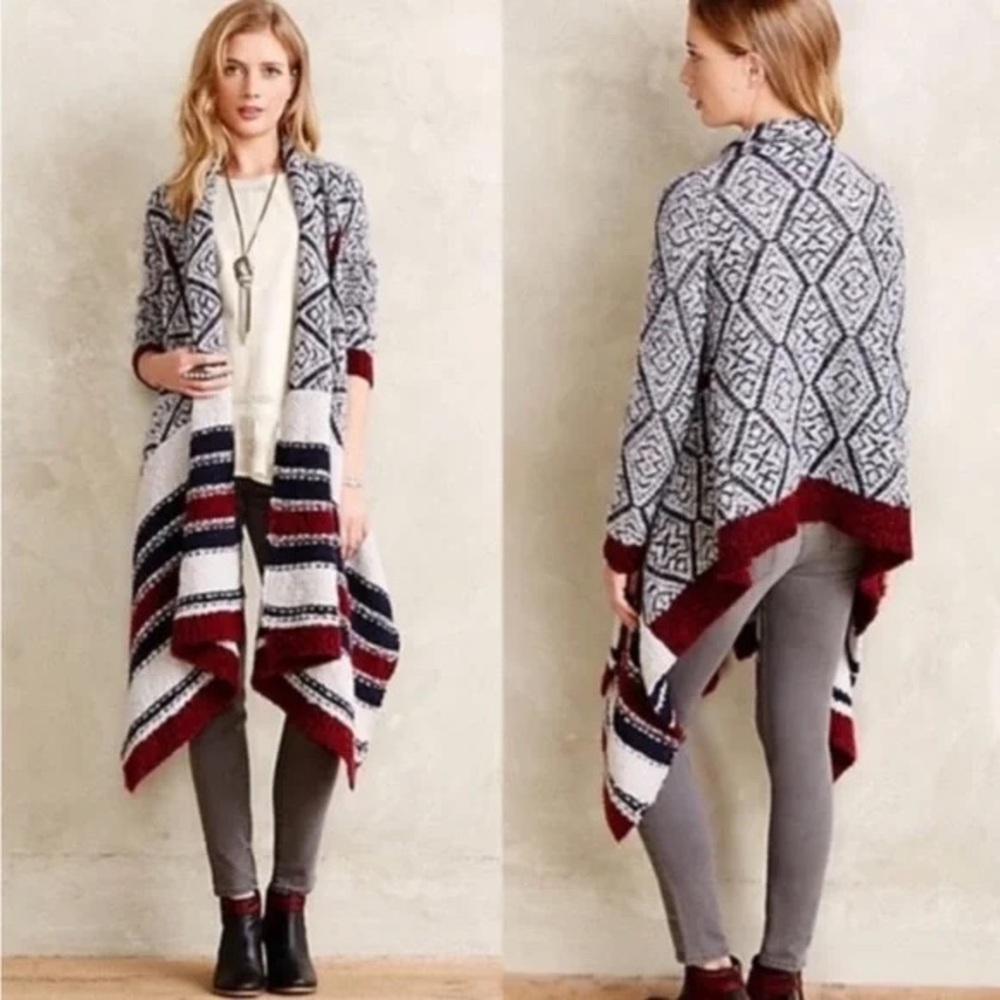 Anthropologie Sweater Cardigan Jacket. Size XS